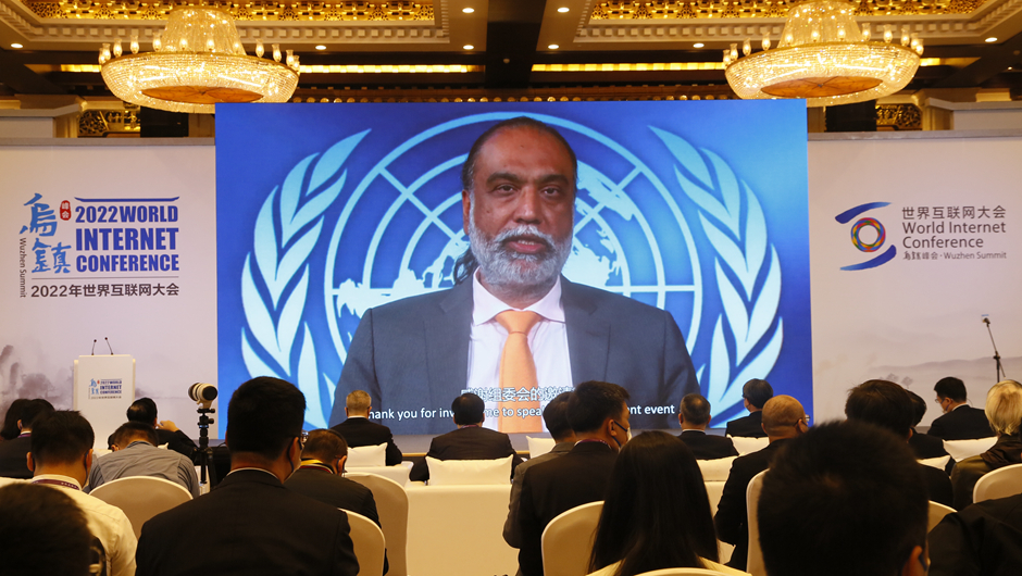 联合国秘书长技术事务特使阿曼迪普&middot;辛格&middot;吉尔致辞