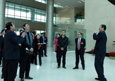 重庆代表团到亿阳集团参观