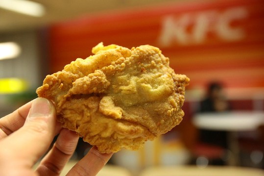 肯德基被曝采购含抗生素速生鸡