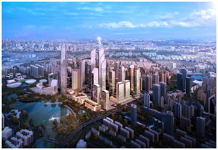 泛海建设武汉CBD 项目规划图