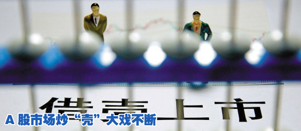 上市不通,炒“壳”