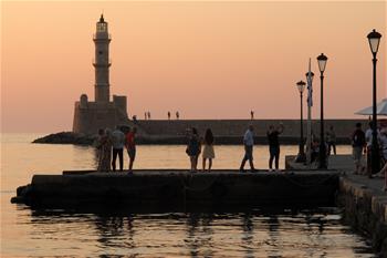 希臘克裏特島幹尼亞風光
