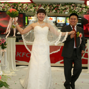 充满幸福感的百胜婚礼&mdash;&mdash;哈尔滨