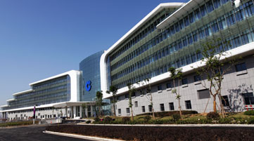 建设银行武汉业务处理中心外景照