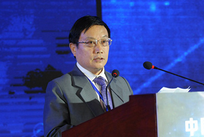 中國銀行業協會專職副會長楊再平致辭