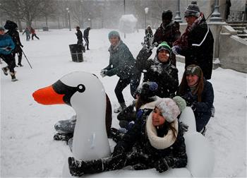 美國東北部暴雪天氣