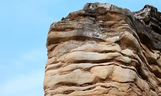 安徽黟縣現石林景觀