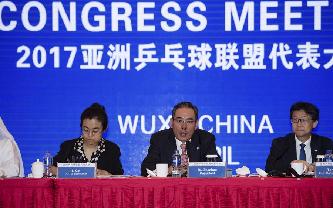 亞乒聯換屆選舉　蔡振華再度連任