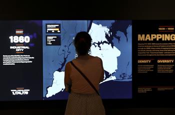 博物館裏看紐約