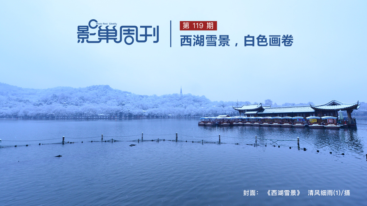 【影巢周刊】西湖雪景，白色畫卷