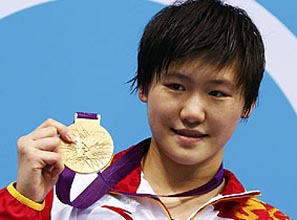 中国泳军第1个双金王！