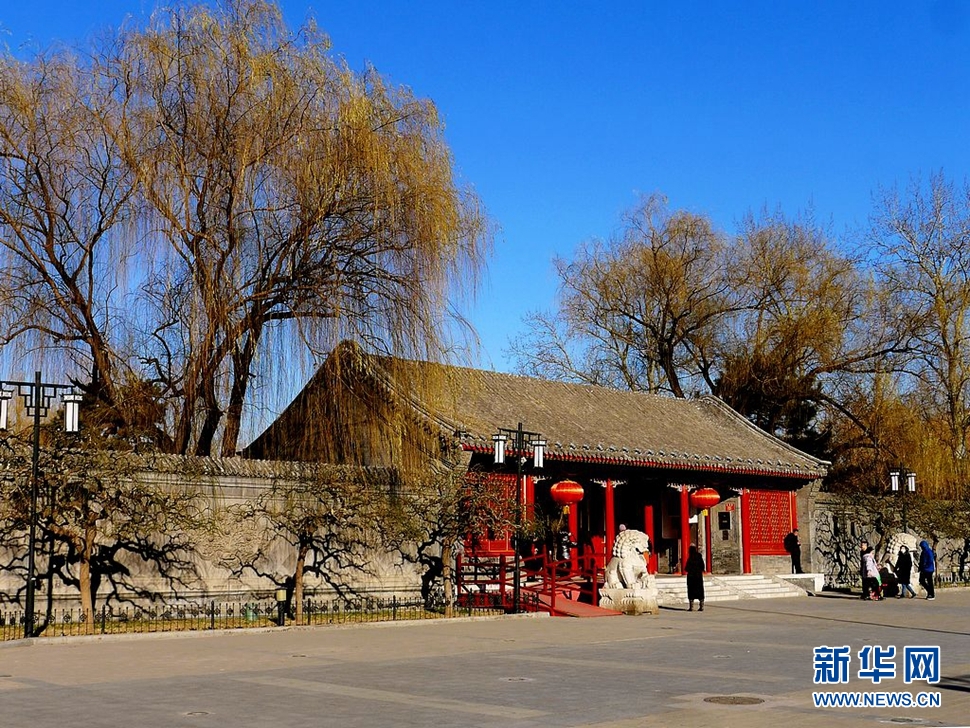 冬至，漫步大观园