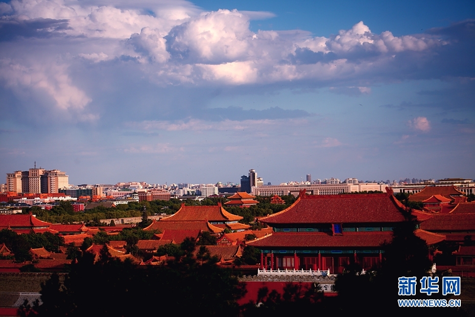 光影瞬间——紫气东来