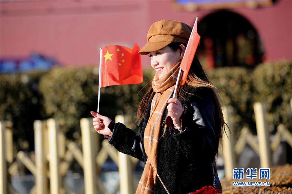 天安门新春街拍