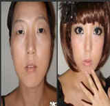 多靠化妆和ps：揭露网络美女真面目