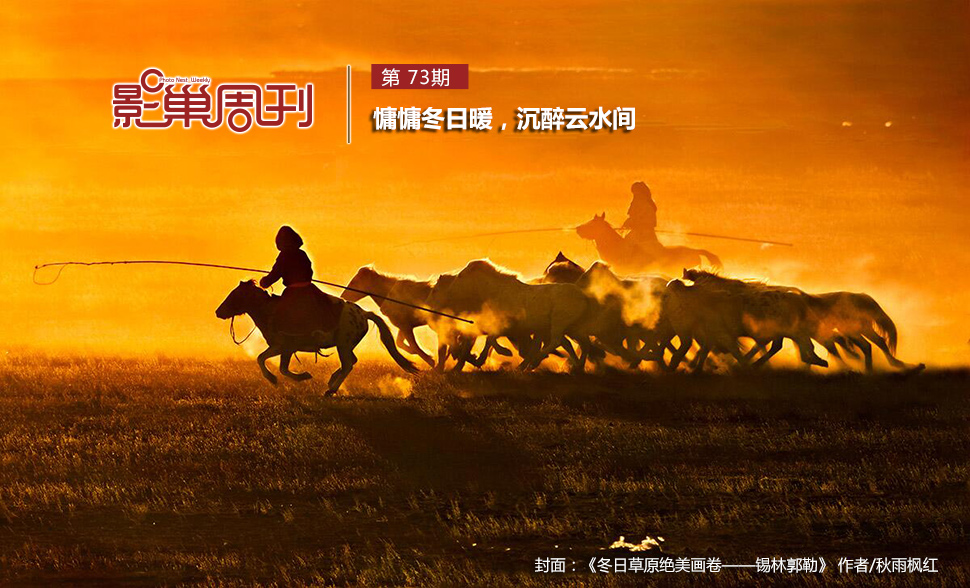 冬日草原绝美画卷——锡林郭勒