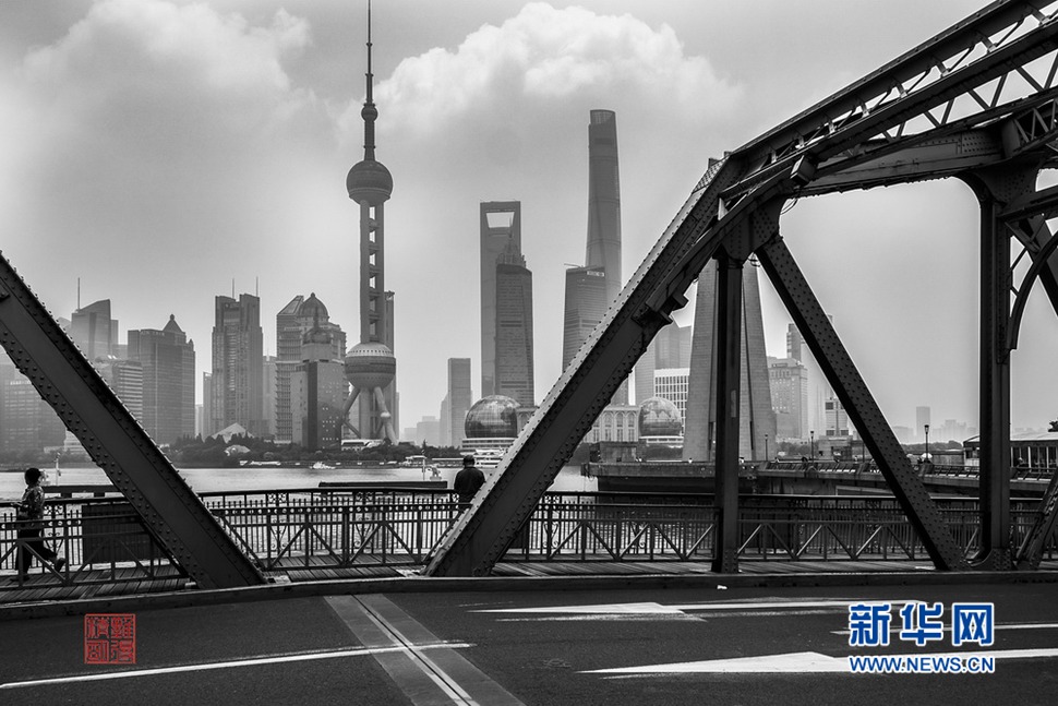 上海苏州河、黄浦江两岸风光掠影