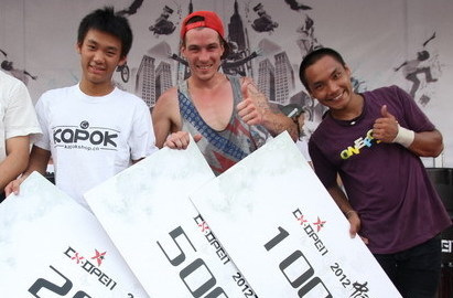 CX中国极限赛颁奖瞬间