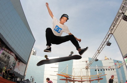 CX中国极限赛上海赛区 飞翔瞬间