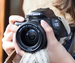 最小数码单反佳能100D