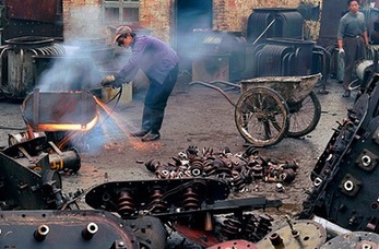 镜头下的中国：工业改变的自然风景