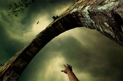 观念摄影《问天》