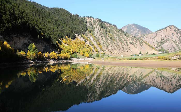 金秋时节 祁连美景