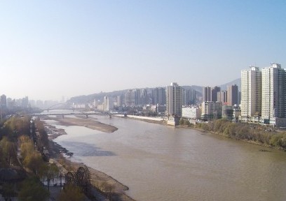 冬日航拍“金城”