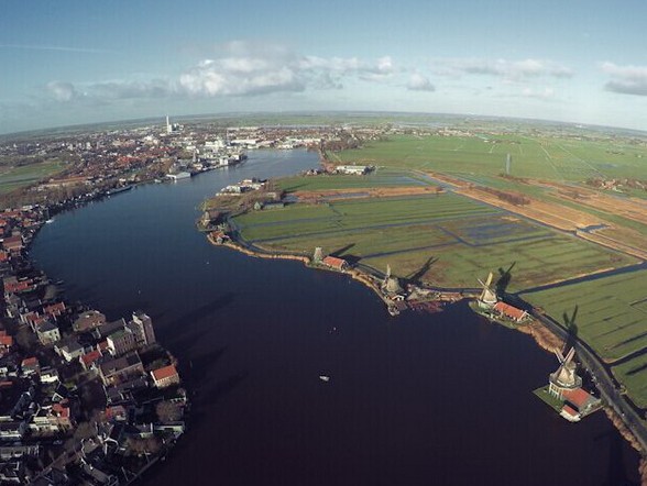 航拍阿姆斯特丹