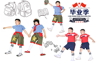 摄影师拍萌萌创意毕业照 定格童年美好时光