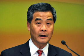 梁振英：香港与广州将就广东自贸区紧密合作