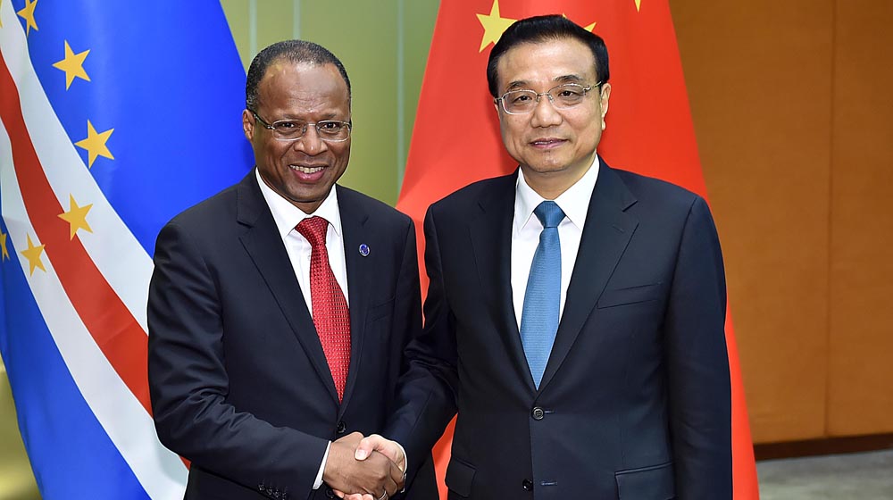 李克强会见佛得角总理席尔瓦