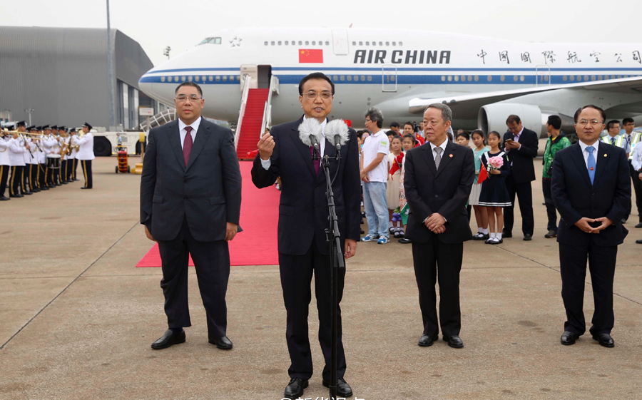 李克强离澳时表示：澳门未来一定会更好