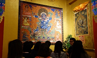 青港两地青年以唐卡为&ldquo;媒&rdquo; 加强两地文化交流