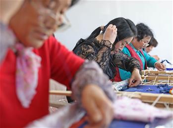 &ldquo;盛京满绣&rdquo;助力乡村脱贫