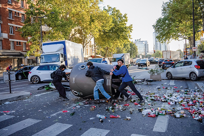 “封锁法国”：折射社会内部深层变革