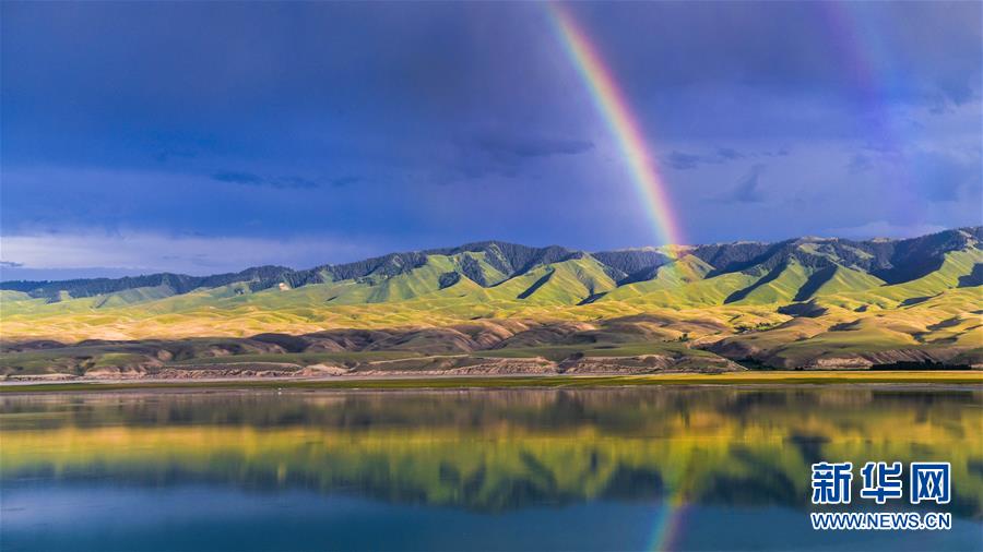 扶贫印记|彩虹下的村庄