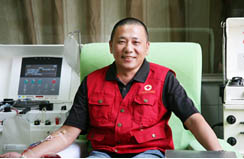 安徽红十字志愿者傅强