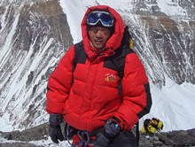 &ldquo;珠峰环保卫士&rdquo;次仁旦达