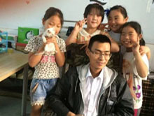 &ldquo;乐享诗意教育的特岗教师&rdquo;任明杰