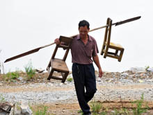 “摆渡教师”石兰松