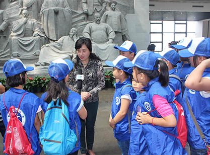 徽风皖韵 名人荟萃 &mdash;&mdash;新华小记者走进安徽名人馆