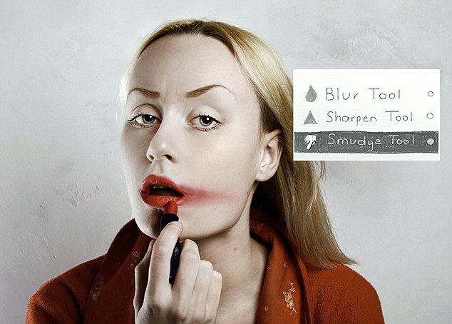 匈牙利女子借助化妆模拟美颜软件【图】