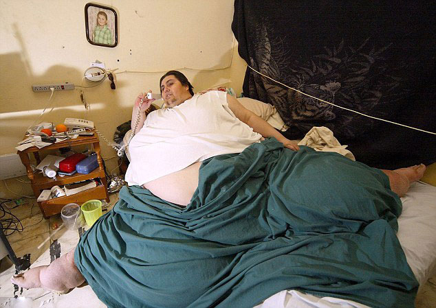 世界最胖男子病逝 体重曾超1100斤【图】