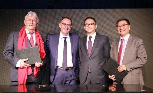 法国里昂中法大学和赛诺菲巴斯德携手共促友谊与合作