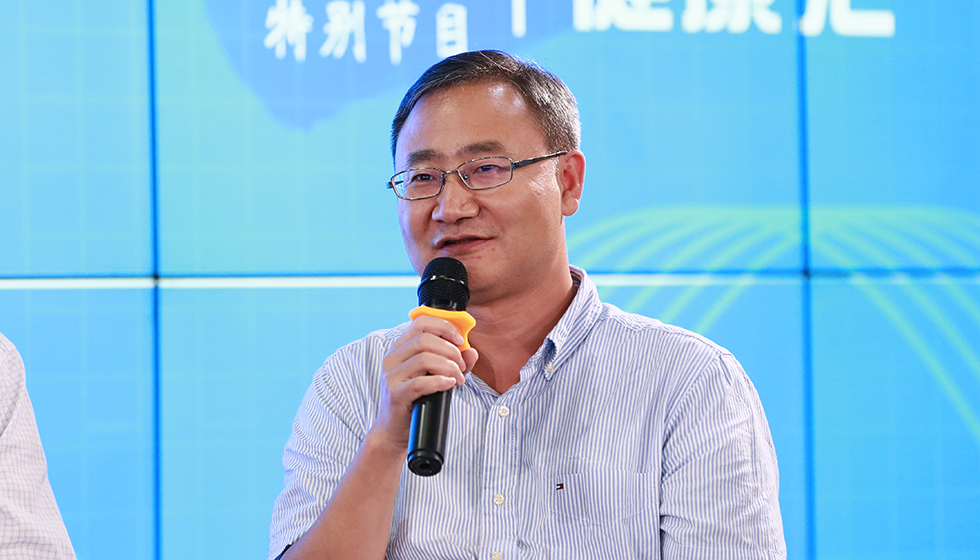 北京方庄社区卫生服务中心主任吴浩现场发言