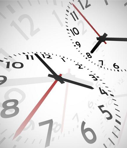 老年黄斑变性，可看钟表指针自测