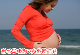 怀孕注意事项 当心孕晚期7大危险征兆