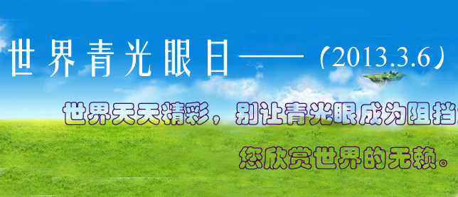 2013世界青光眼日