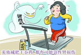 美妆减肥干吞药都有可能急性肾损伤